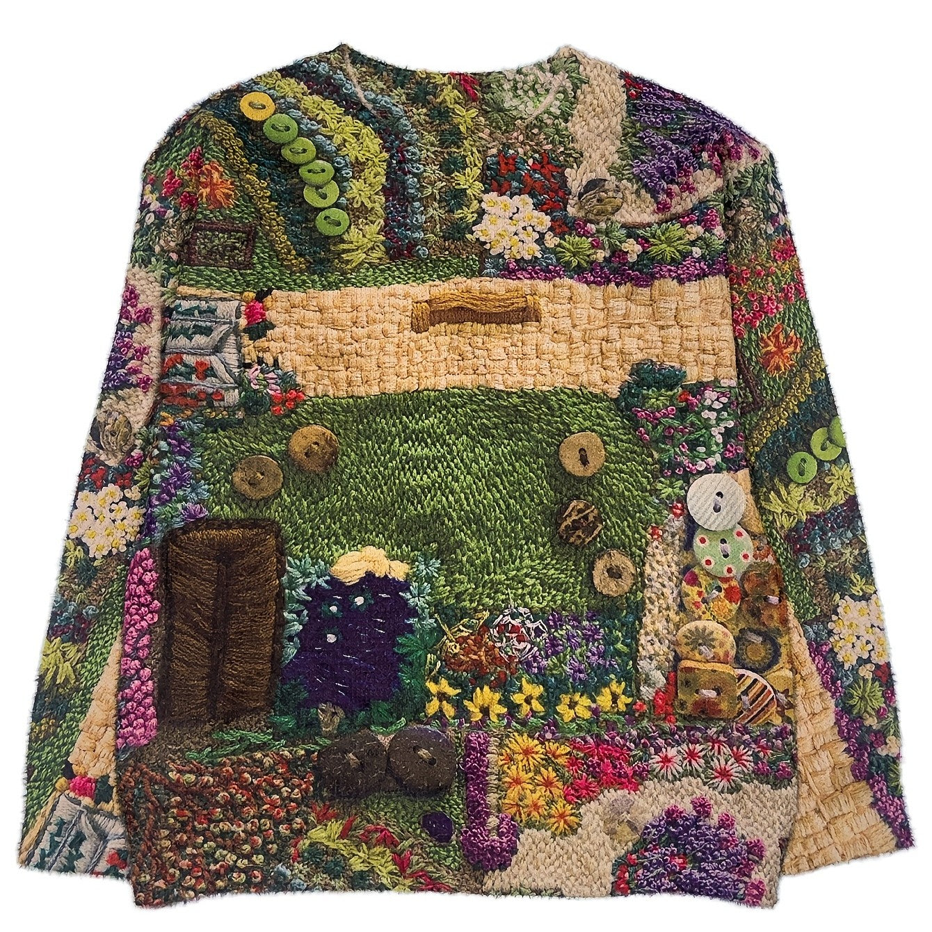 Women's Artistic Print Long Sleeve Top