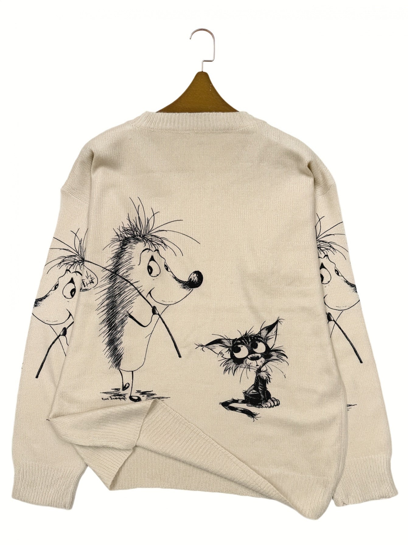 Women's Modern Print Long Sleeve Blouse