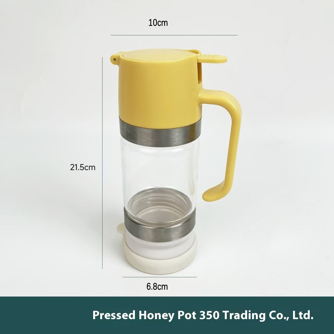 Borosilicate Glass A Bottle Of Honey Food Grade Press Type Dripper