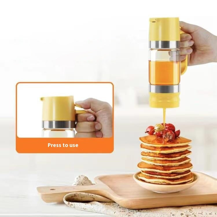 Clear Honey Glass Dripper Bottle