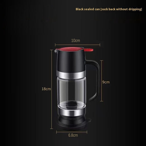 Clear Honey Glass Dripper Bottle